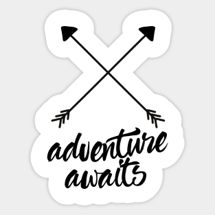 Adventure Awaits Sticker